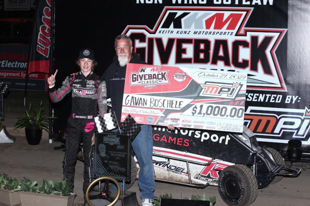 Gavan Boschele Gains Eibach Preliminary Night One Win in KKM Giveback