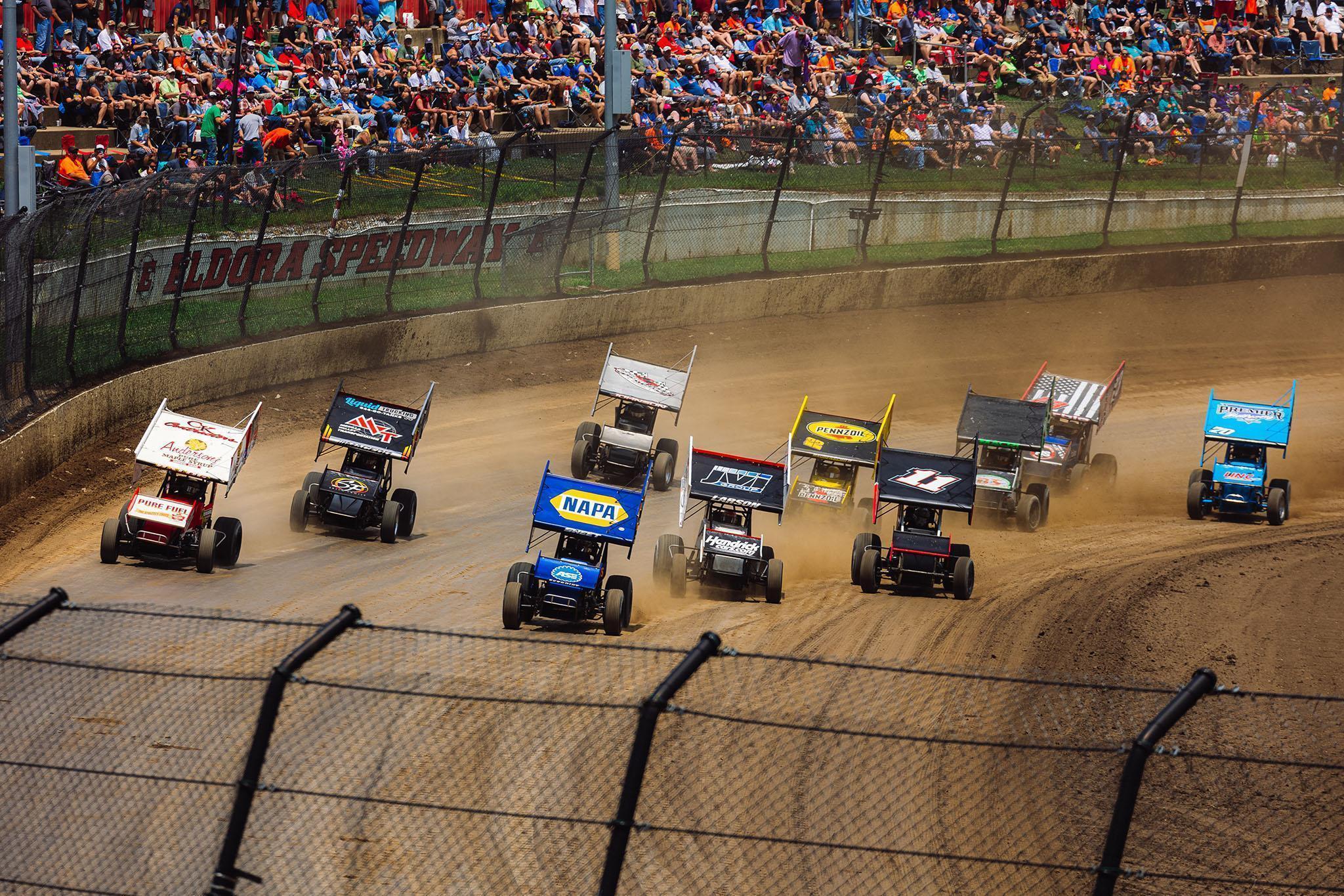 World of Outlaws Set for Eldora Speedway Doubleheader This Weekend St