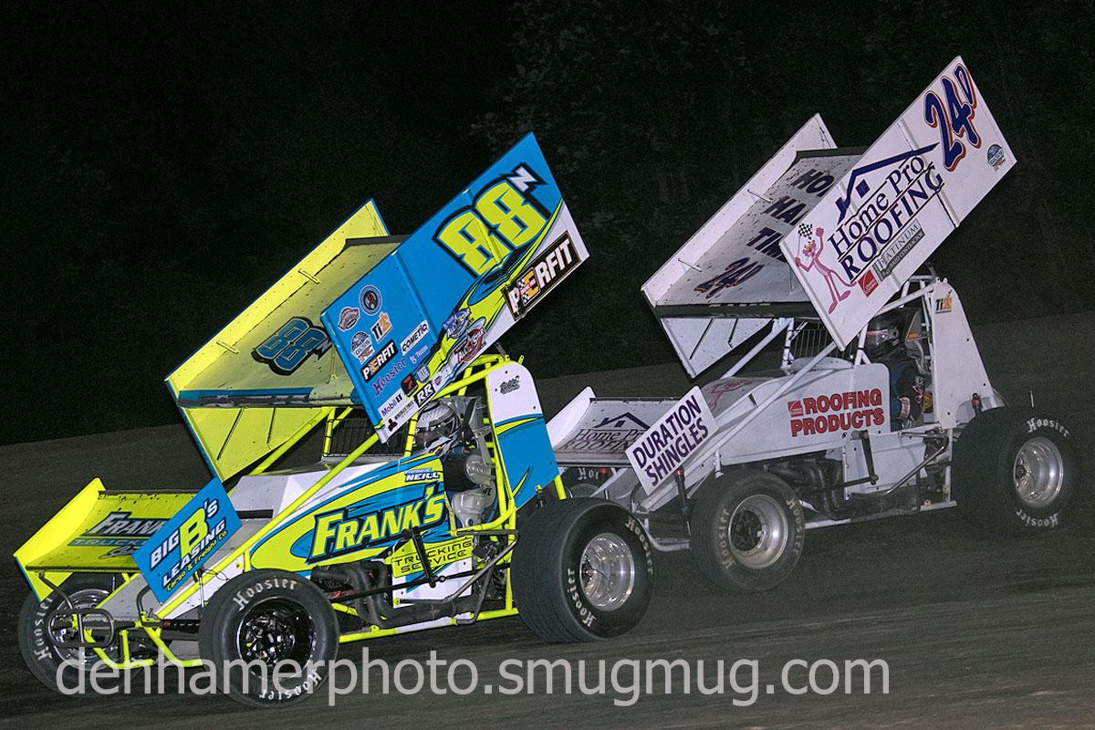 Jim DenHamer's photos from Mt. Pleasant Speedway's Great Lakes Super